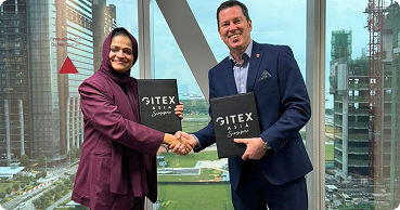 GITEX Asia handshake