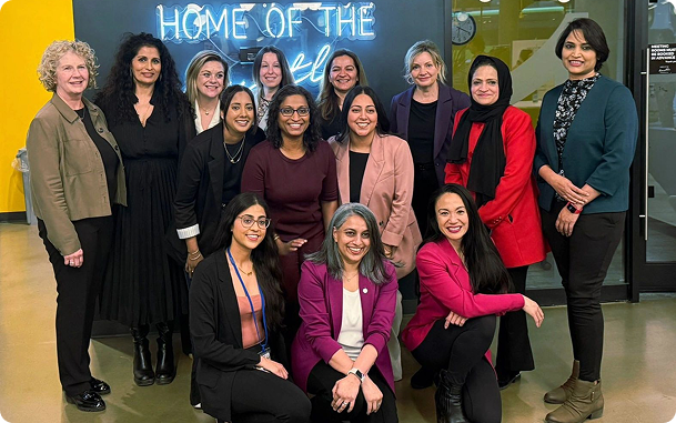 Group of women founders together